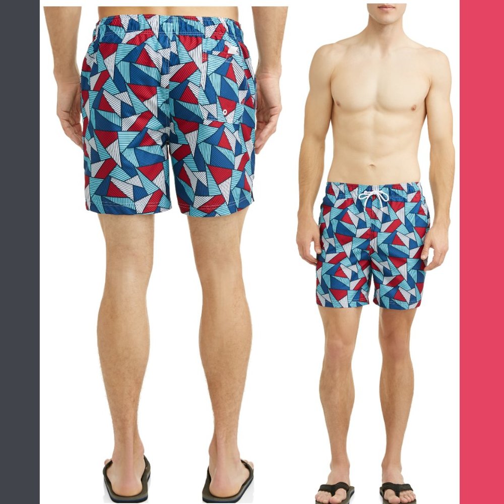 3 for $15 Men's Novelty Swim Trunks